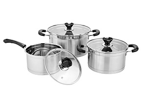 Bộ nồi inox Aulux đáy từ