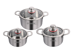 Bộ nồi 5 lớp aulux - inox 304